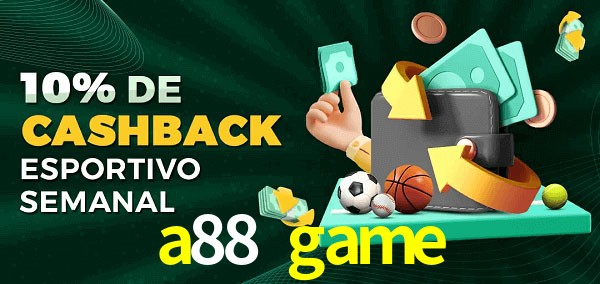 10% de bônus de cashback na a88 game
